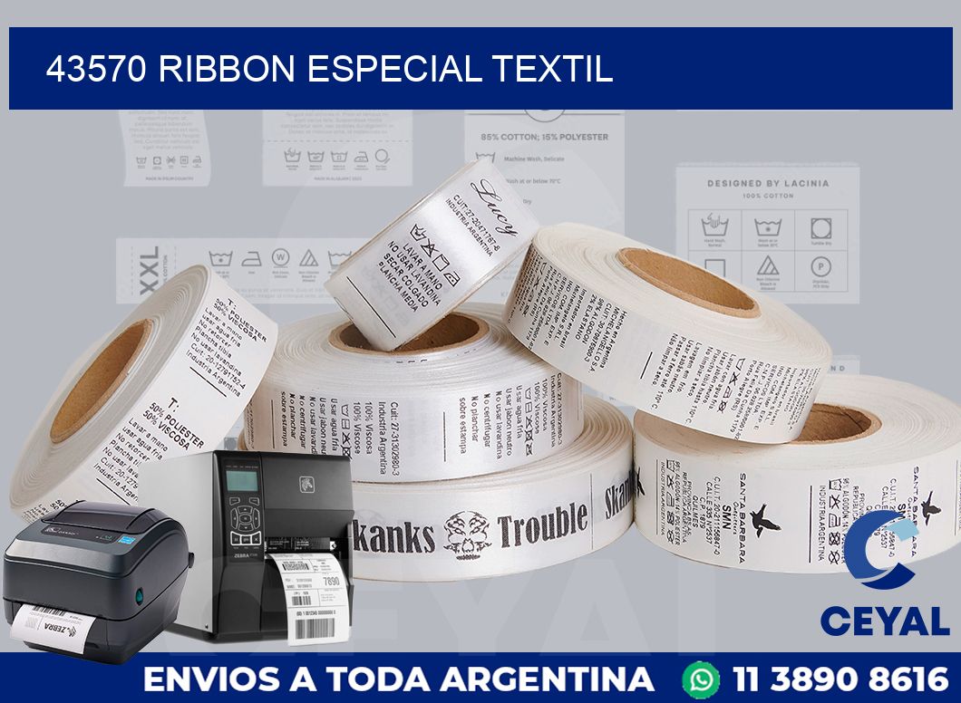 43570 ribbon especial textil