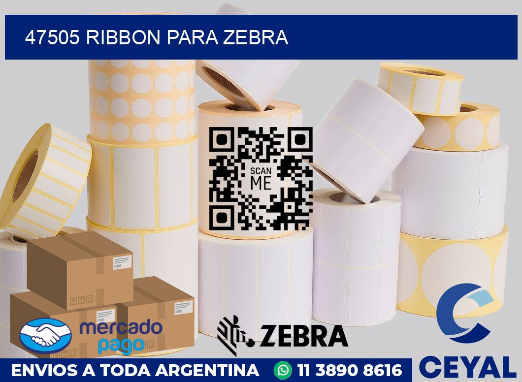 47505 ribbon para zebra