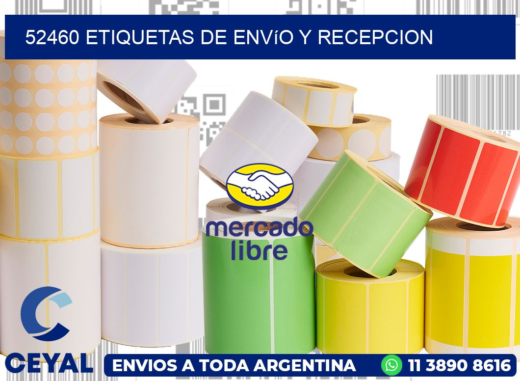 52460 Etiquetas de envío y recepcion