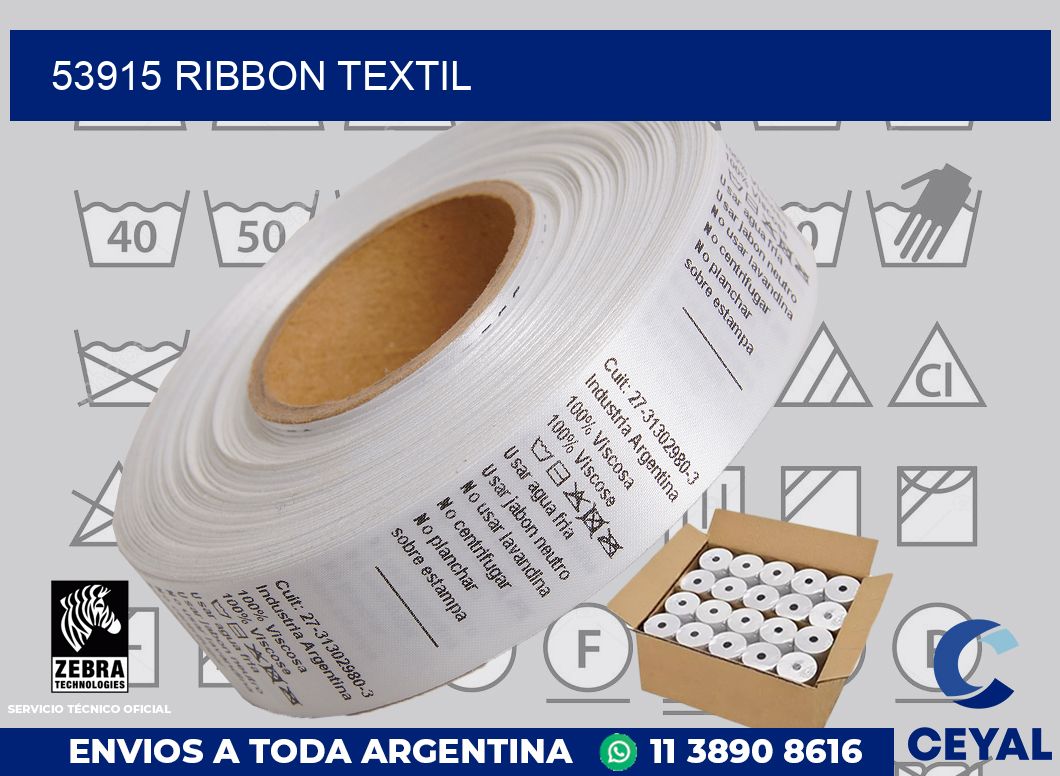 53915 ribbon textil
