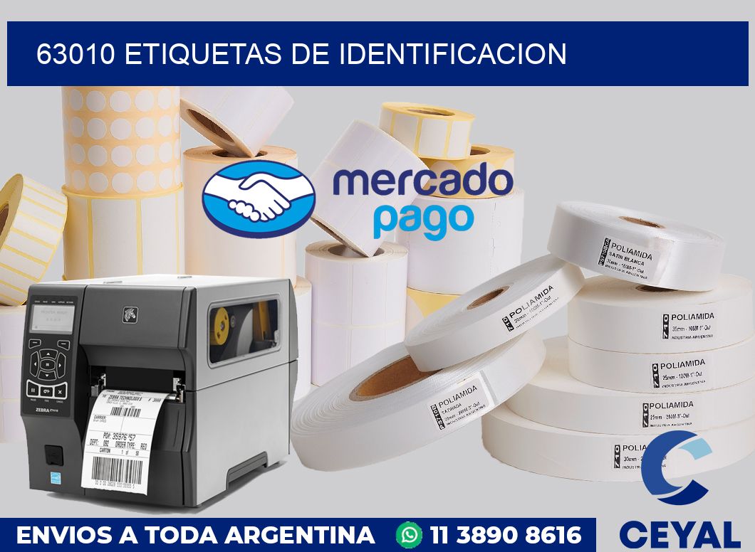 63010 Etiquetas de identificacion