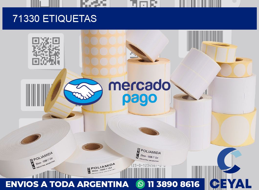 71330 etiquetas