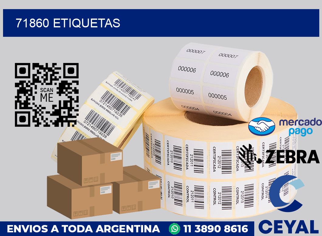 71860 etiquetas