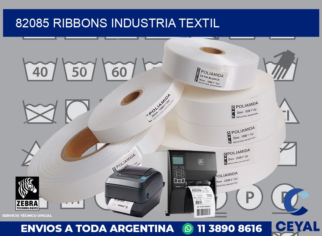 82085 ribbons industria textil