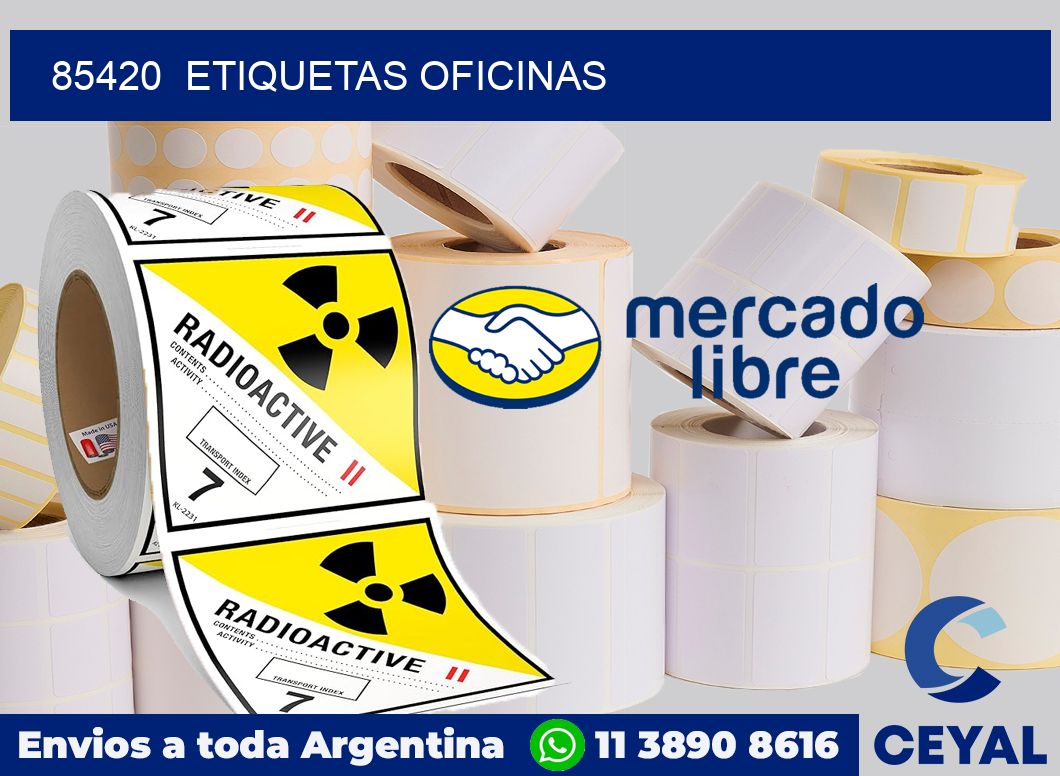 85420  Etiquetas oficinas
