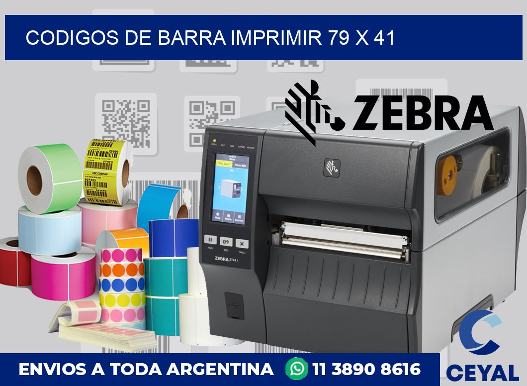 Codigos de barra imprimir 79 x 41