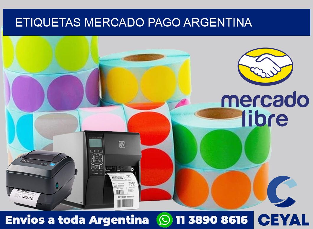 ETIQUETAS MERCADO PAGO ARGENTINA