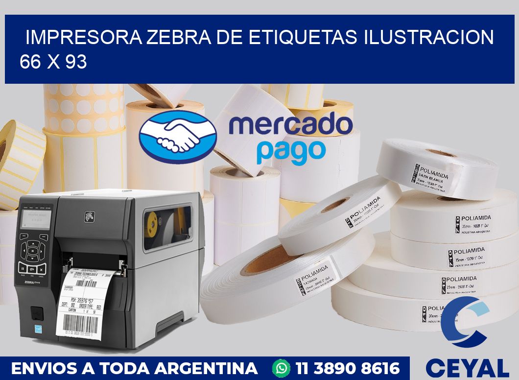 Impresora Zebra de etiquetas ilustracion 66 x 93