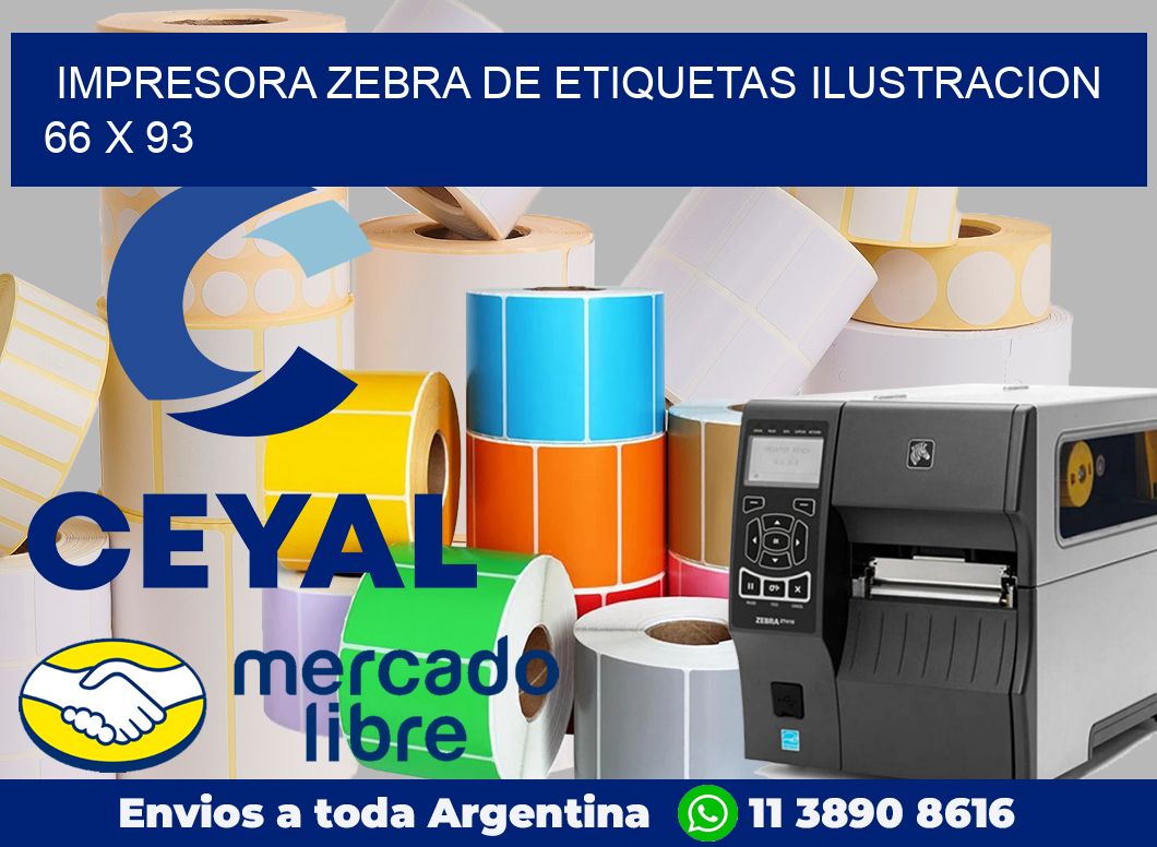 Impresora Zebra de etiquetas ilustracion 66 x 93
