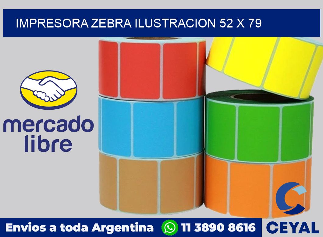 Impresora Zebra ilustracion 52 x 79