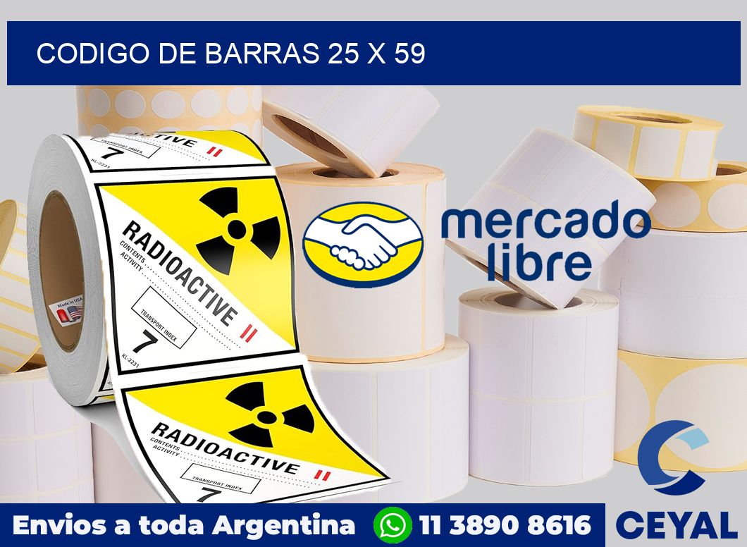 codigo de barras 25 x 59