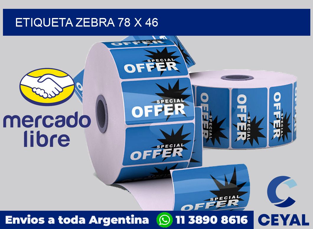 etiqueta zebra 78 x 46