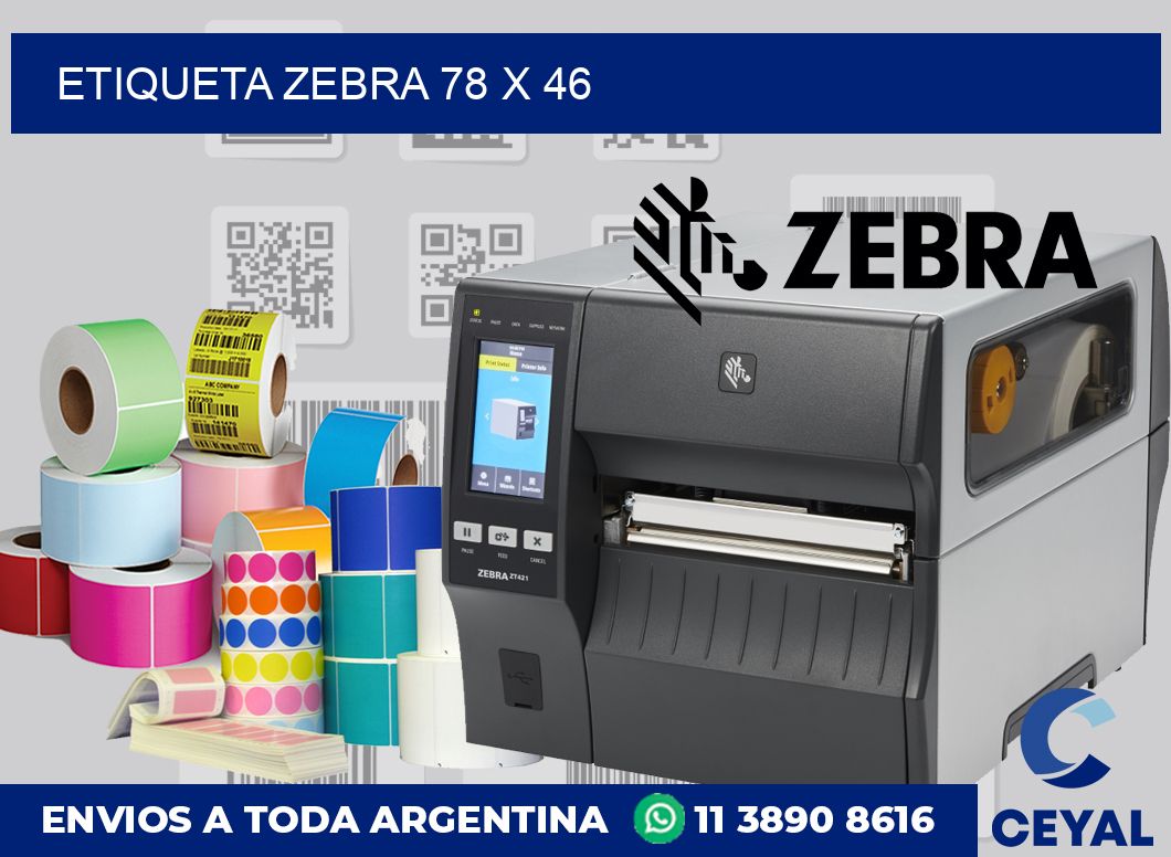 etiqueta zebra 78 x 46