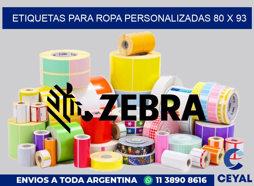 etiquetas para ropa personalizadas 80 x 93
