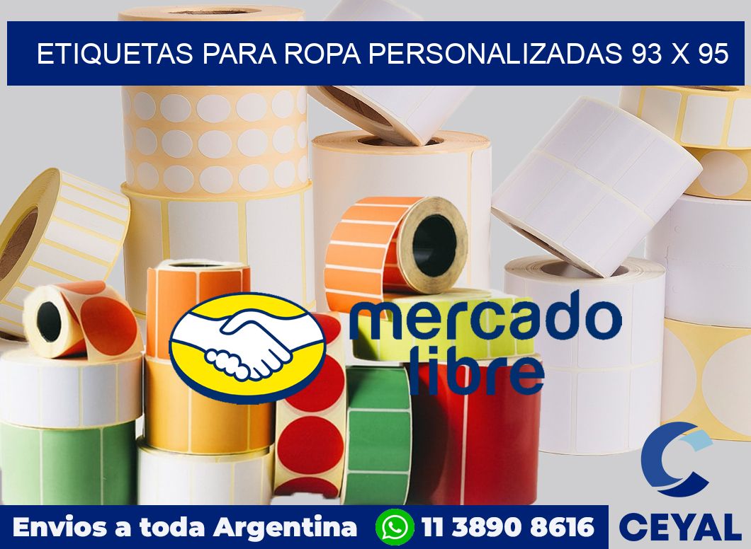 etiquetas para ropa personalizadas 93 x 95