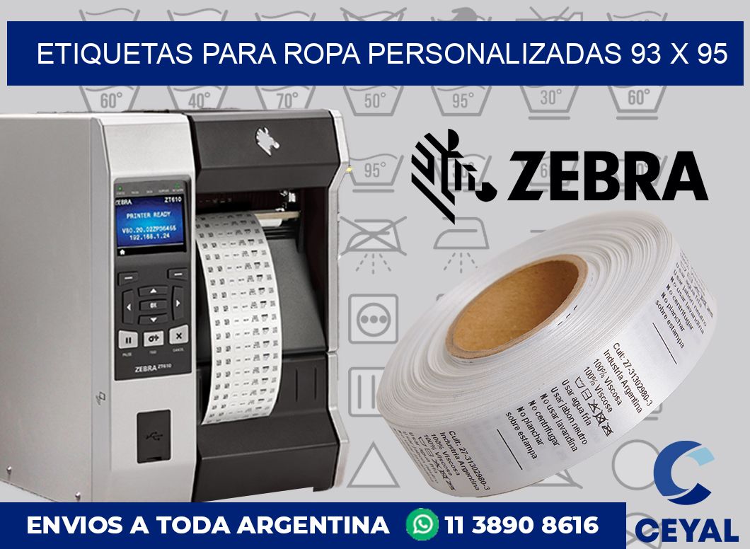 etiquetas para ropa personalizadas 93 x 95