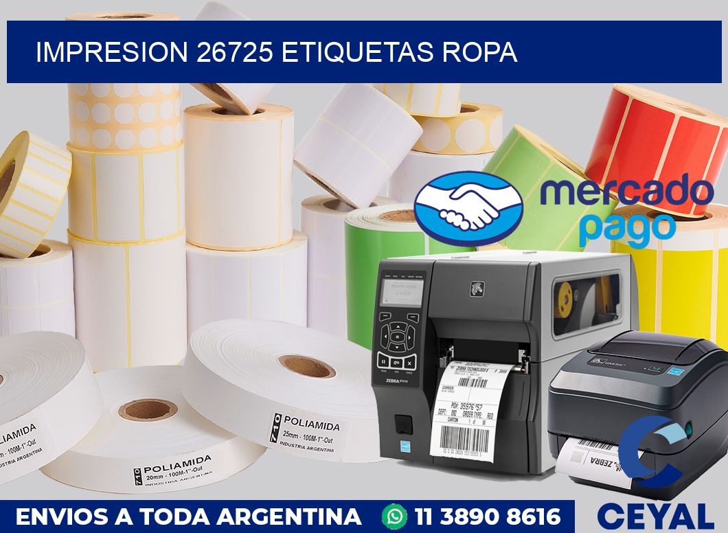 impresion 26725 etiquetas ropa