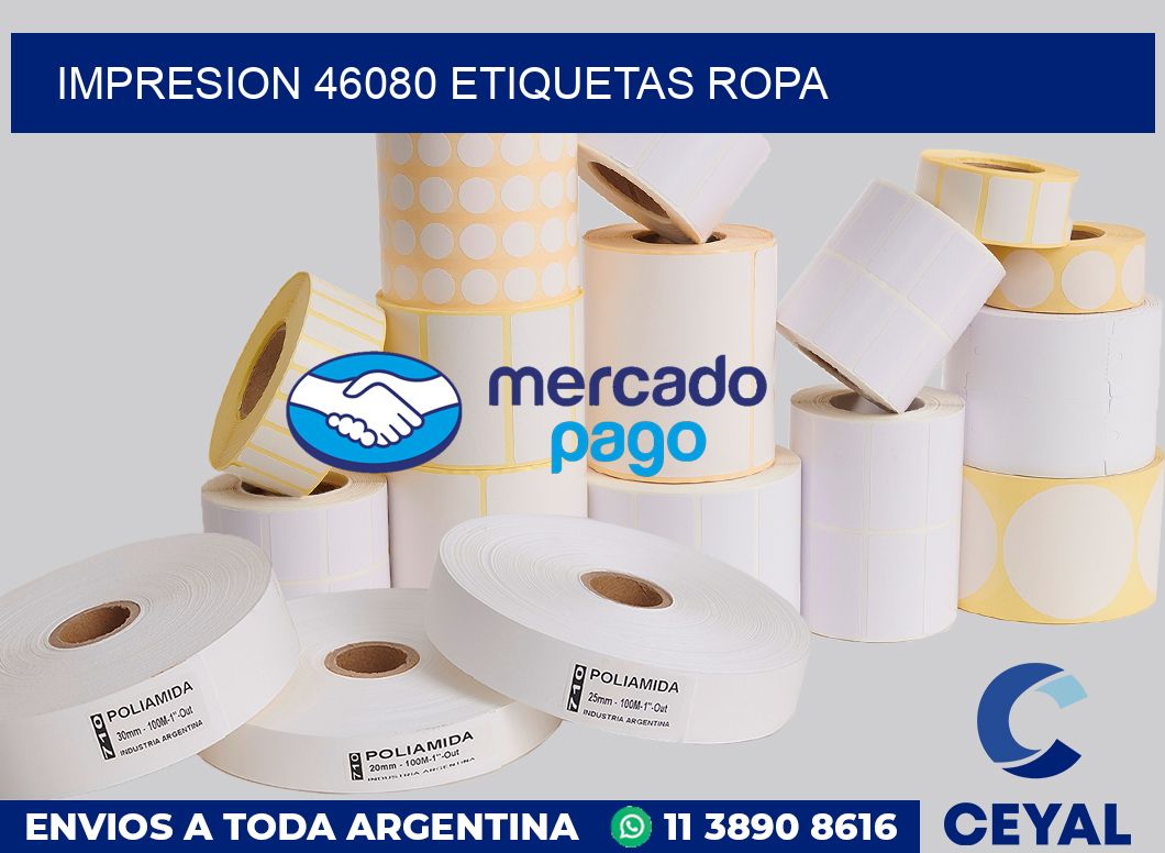 impresion 46080 etiquetas ropa