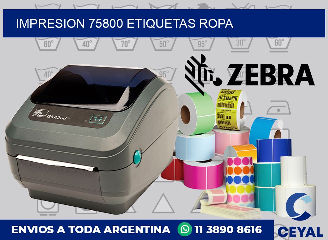 impresion 75800 etiquetas ropa