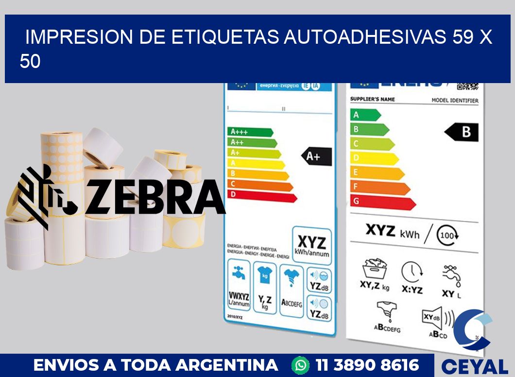 impresion de etiquetas autoadhesivas 59 x 50