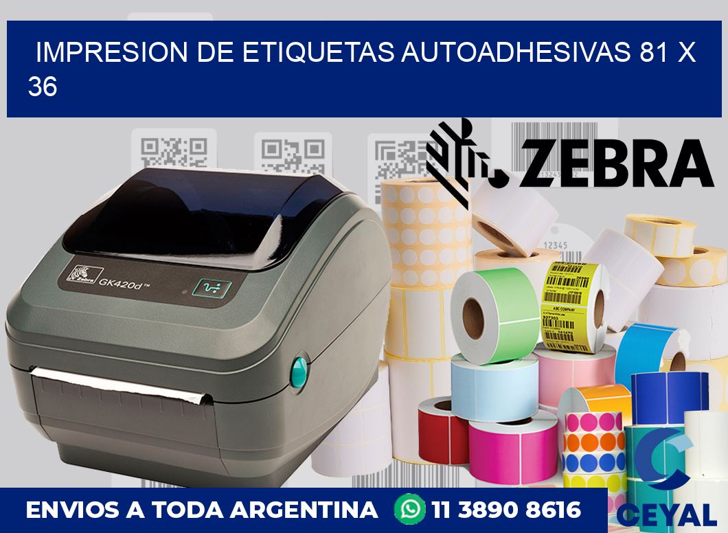 impresion de etiquetas autoadhesivas 81 x 36