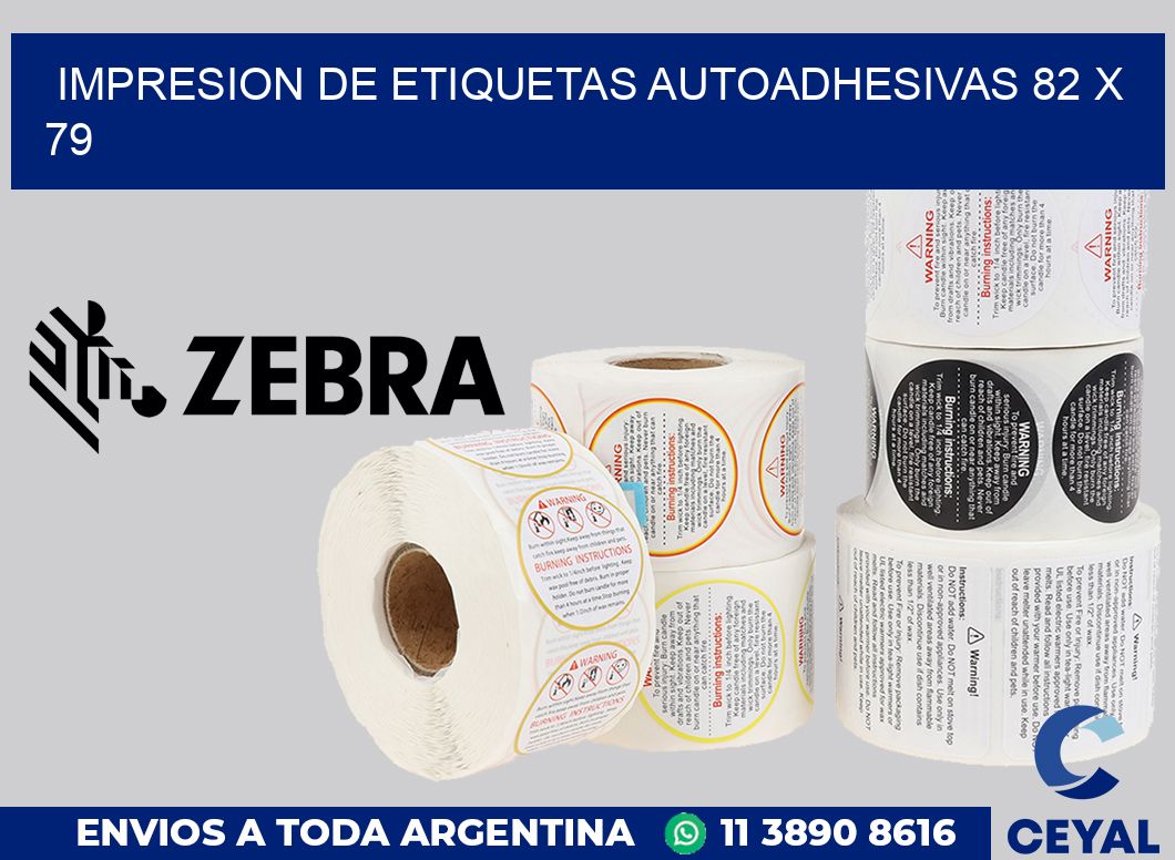 impresion de etiquetas autoadhesivas 82 x 79