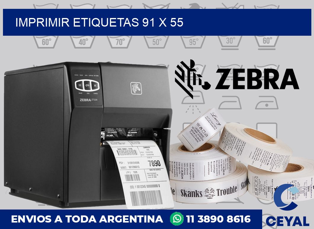 imprimir etiquetas 91 x 55