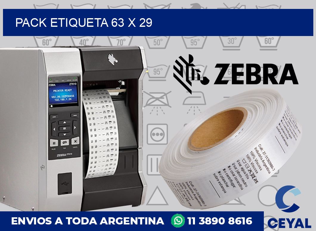 pack etiqueta 63 x 29