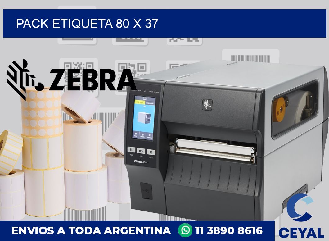 pack etiqueta 80 x 37
