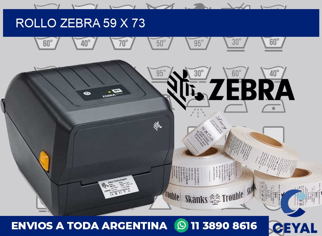 rollo zebra 59 x 73