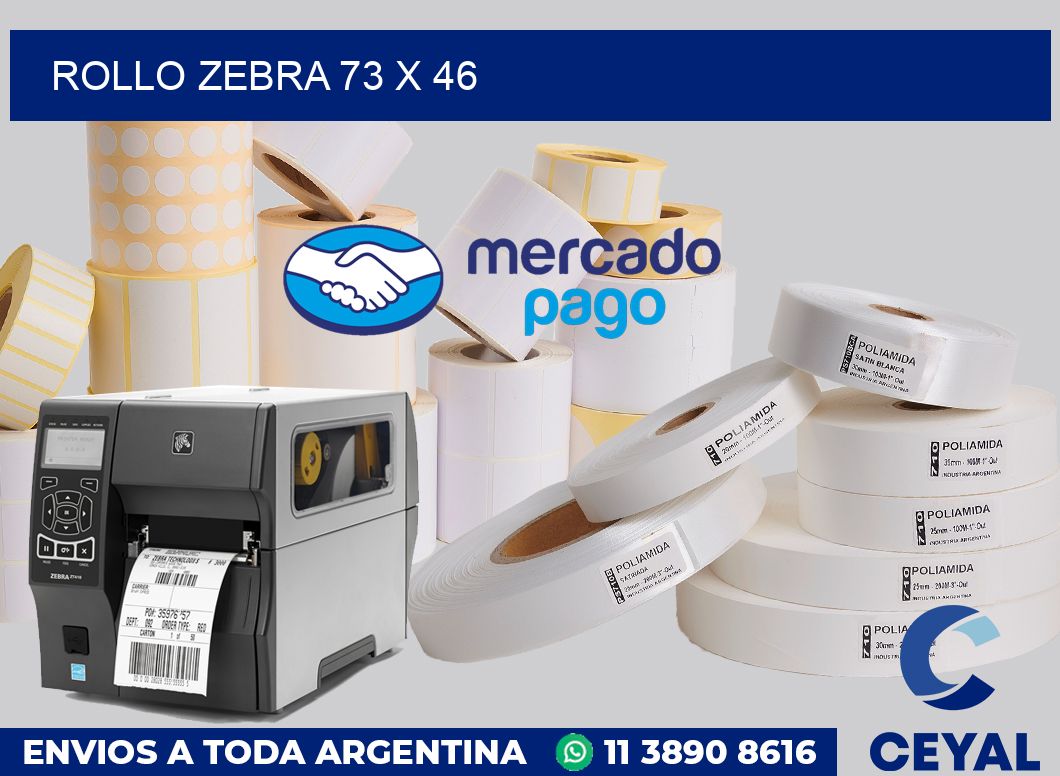 rollo zebra 73 x 46