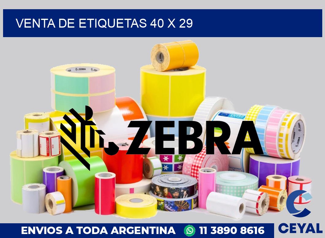 venta de etiquetas 40 x 29