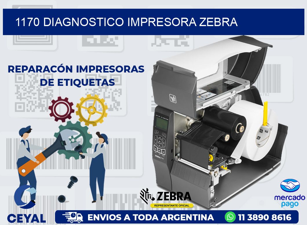 1170 DIAGNOSTICO IMPRESORA ZEBRA