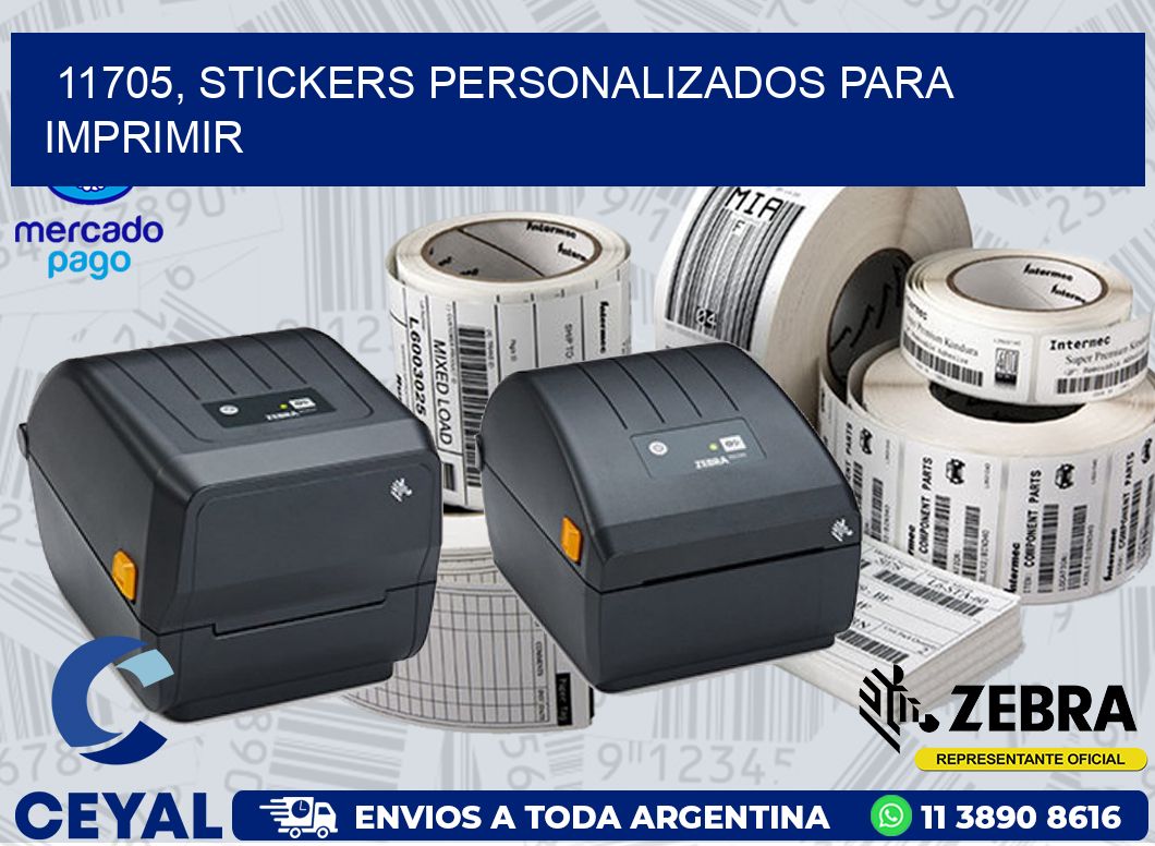 11705, stickers personalizados para imprimir