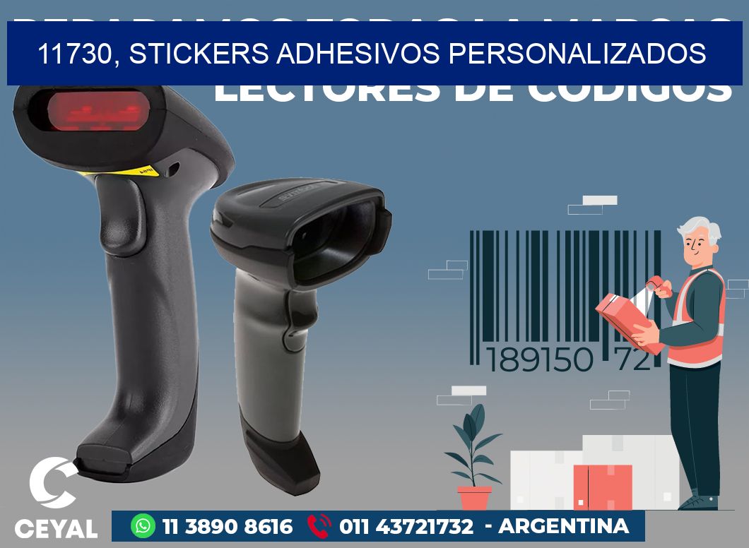 11730, stickers adhesivos personalizados