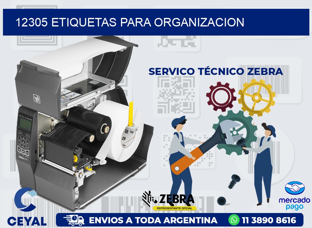 12305 ETIQUETAS PARA ORGANIZACION
