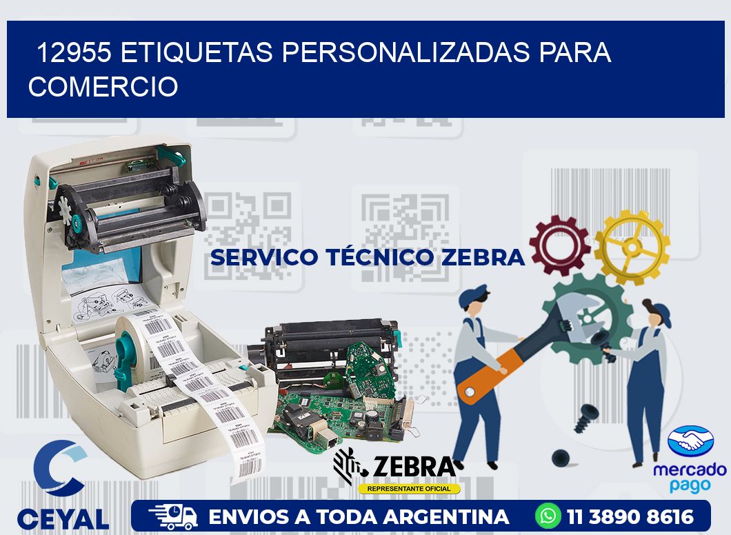12955 ETIQUETAS PERSONALIZADAS PARA COMERCIO