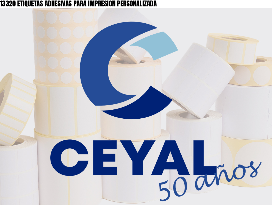 13320 ETIQUETAS ADHESIVAS PARA IMPRESIÓN PERSONALIZADA