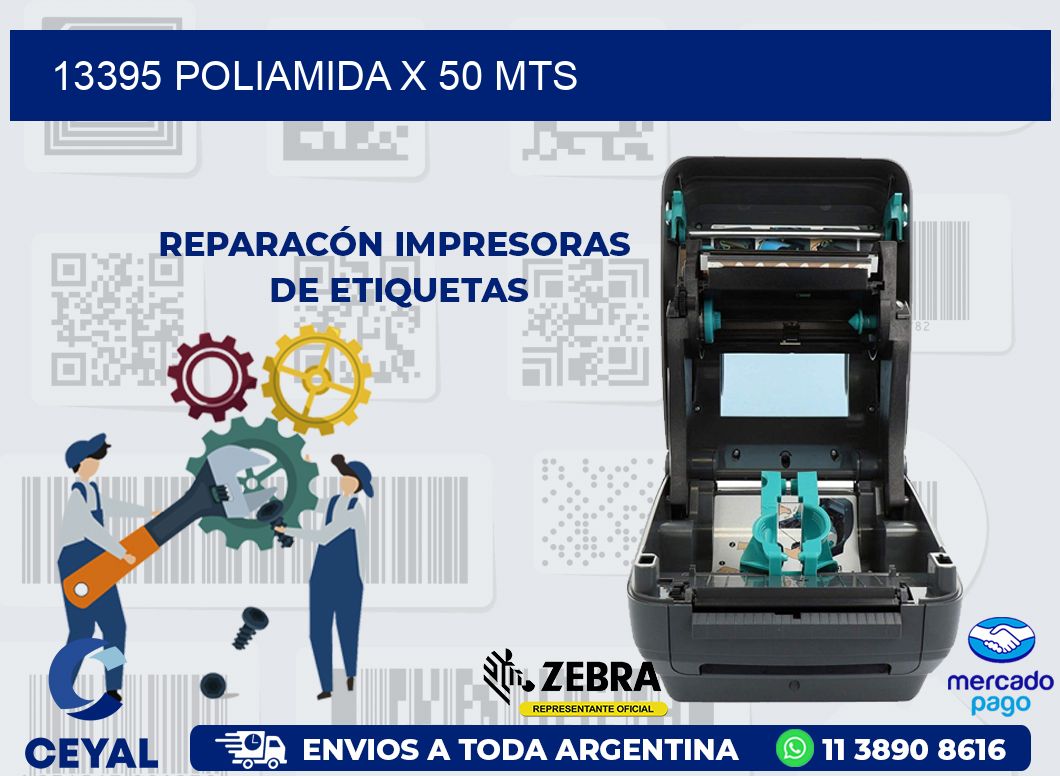 13395 POLIAMIDA X 50 MTS