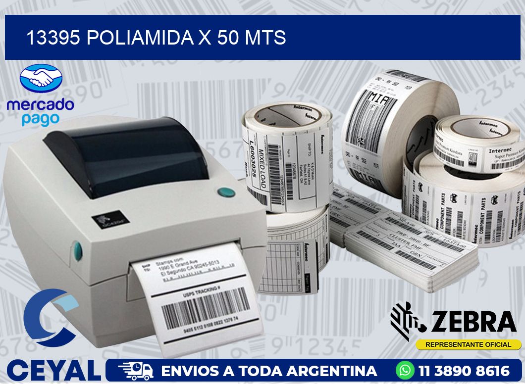 13395 POLIAMIDA X 50 MTS