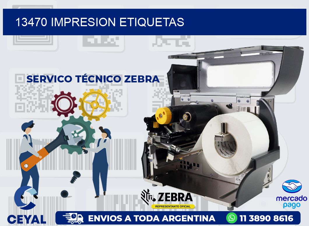 13470 IMPRESION ETIQUETAS