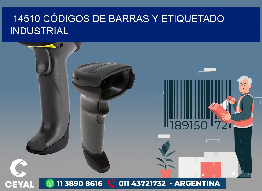 14510 CÓDIGOS DE BARRAS Y ETIQUETADO INDUSTRIAL