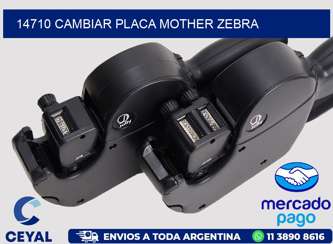 14710 CAMBIAR PLACA MOTHER ZEBRA
