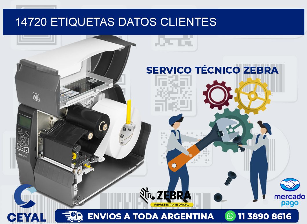 14720 ETIQUETAS DATOS CLIENTES