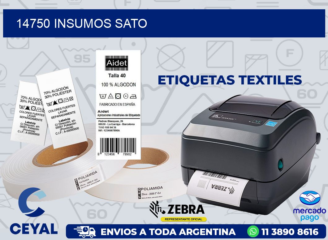14750 INSUMOS SATO