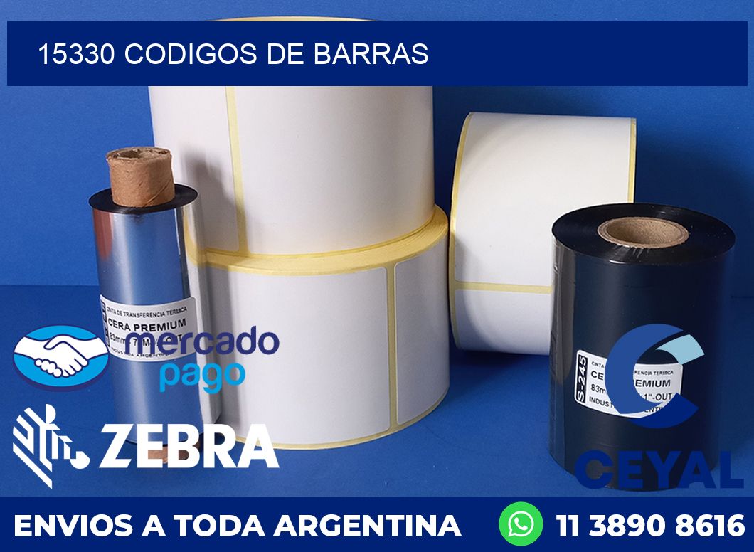 15330 CODIGOS DE BARRAS