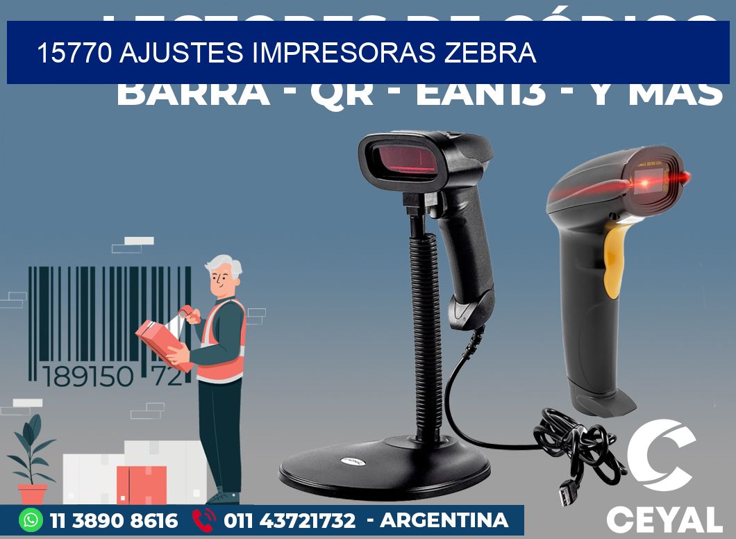 15770 AJUSTES IMPRESORAS ZEBRA
