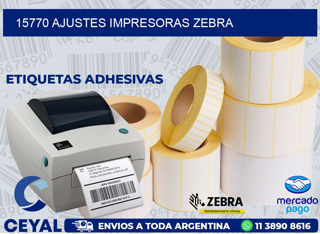 15770 AJUSTES IMPRESORAS ZEBRA