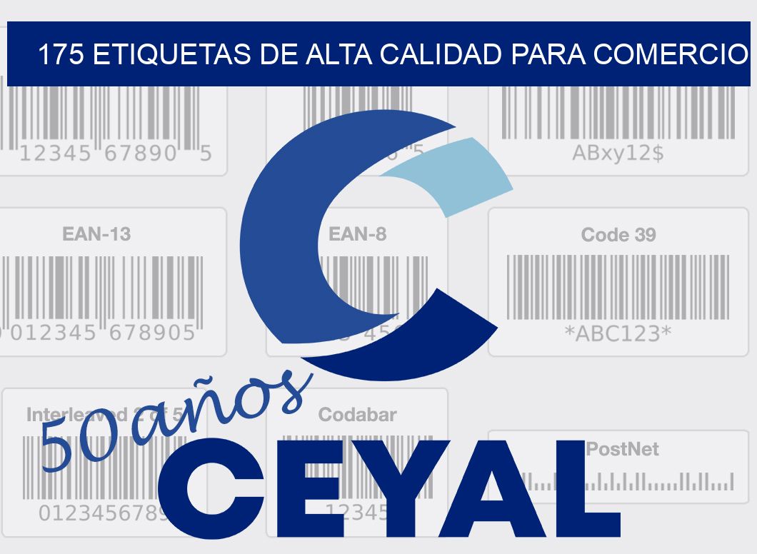 175 ETIQUETAS DE ALTA CALIDAD PARA COMERCIO