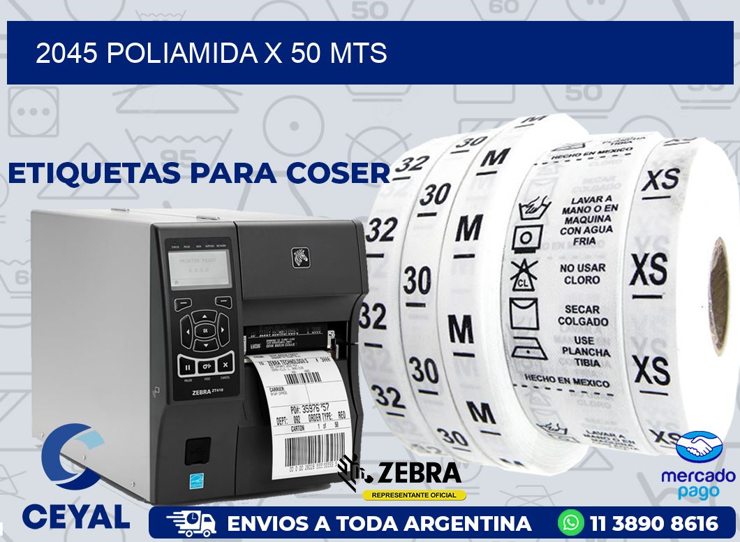 2045 POLIAMIDA X 50 MTS